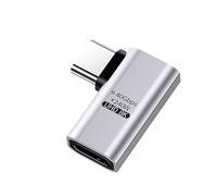 YIGZYCN Adaptador USB tipo C macho a hembra de 240 W, adaptador de transferencia de datos de 40 Gbps para video 8K en teléfono portátil