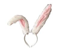 YIGZYCN Adorkable diadema de conejos de dibujos animados para el pelo, llamativo tocado para Halloween, cosplay, juego de rol, accesorios
