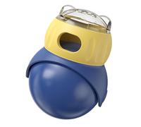 YIGZYCN Alimentador dispensador de golosinas para mascotas, rompecabezas para mascotas, diseño de bola de juguete, alimentación de alimentos para perros, estimulación mental, comedero interactivo para