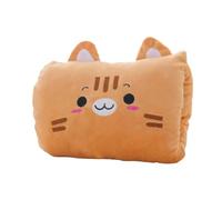 YIGZYCN Almohada de mano de felpa suave para uso en interiores y exteriores con brazo de diseño de animales de dibujos animados para acurrucarse y dormir, brazo cálido para interiores y exteriores