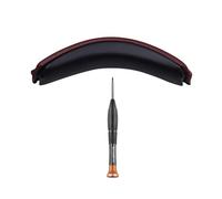 YIGZYCN Almohadilla de cuero de proteína mejorada para auriculares con destornillador para auriculares QC35/35II, instalación rápida, almohadillas de piel de proteína