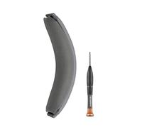 YIGZYCN Almohadilla de cuero de proteína mejorada para auriculares con destornillador para auriculares QC35/35II, instalación rápida, almohadillas de piel de proteína