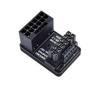 YIGZYCN ATX3.0 12VHPWR 180 Conector de giro en ángulo 16P a 16P Adaptador de corriente para tarjetas gráficas de escritorio