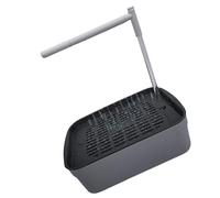 YIGZYCN Bañera automática para pájaros, caja de ducha con múltiples grifos, bañera multifuncional, fuente automática de recirculación