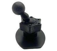 YIGZYCN Base de ventosa de cabeza esférica de 17 mm para motocicleta, coche, teléfono, adaptador adhesivo fuerte para salpicadero con brazo flexible para vehículo