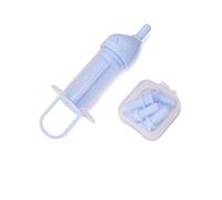 YIGZYCN Biberón de alimentación para mascotas para bebés, gatos, perros, alimentadores de leche de agua con pezones, antiasfixia, juego de lactancia para recién nacidos, gatitos