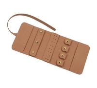 YIGZYCN Bolsa de almacenamiento portátil ligera para collares, aretes, anillos, multicolor