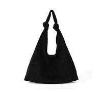 YIGZYCN Bolsa de compras multifuncional de ante con estampado de leopardo atrevido, gran capacidad, axilas para uso casual y uso casual de gran capacidad en las axilas, Black