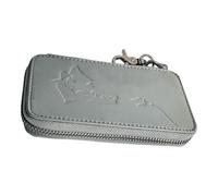 YIGZYCN Bolsa de herramientas de metal con lentejuelas, cebos, bolsa de aparejos de pesca, cuchara giratoria, cebos, almacenamiento de señuelos rígidos, bolsa de gancho, Gray