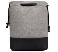 YIGZYCN Bolsa para cámara con cordón, bolsa de almacenamiento para lentes, bolsa de hombro portátil para fotógrafos de viaje, Gris grande