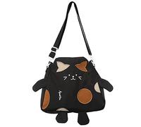 YIGZYCN Bolso cruzado de nailon para mujer, bolsa de hombro de gran capacidad, bolsas casuales para mujer, Black