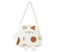 YIGZYCN Bolso cruzado de nailon para mujer, bolsa de hombro de gran capacidad, bolsas casuales para mujer, White