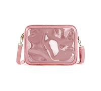 YIGZYCN Bolso cruzado para mujer, bolso de mensajero transparente para niñas, bolso de hombro para adolescentes, bolso de moda