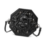 YIGZYCN Bolso de mano de cuero para mujer, bolso de mano cruzado de moda con correa extraíble para ir de compras o viajes, Fbg410bk
