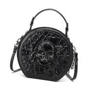 YIGZYCN Bolso de mano de cuero para mujer, bolso de mano cruzado de moda con correa extraíble para ir de compras o viajes, Fbg411bk