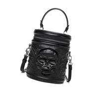 YIGZYCN Bolso de mano de cuero para mujer, bolso de mano cruzado de moda con correa extraíble para ir de compras o viajes, Fbg412bk