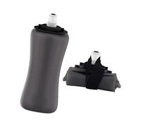 YIGZYCN Botellas de silicona plegables que ahorran espacio para actividades deportivas al aire libre, viajes, botella de agua portátil de silicona