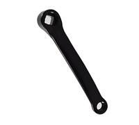 YIGZYCN Brazo de manivela sólido completo para bicicleta de montaña de 170 mm/165 mm/152 mm, accesorios de biela de pedal de cadena de rombo