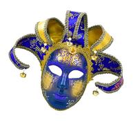 YIGZYCN Bufones de máscaras, Halloween, venecianos, cara completa, carnavales, para fiestas, Halloween, venecianos, Mardi Gras