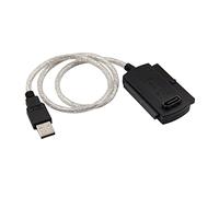 YIGZYCN Cable adaptador de línea de disco duro USB a IDE/8.9 cm 2.5 pulgadas de 60 cm, compatible con Plug & Play de alta velocidad
