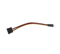 YIGZYCN Cable adaptador FDD de 4 pines macho a hembra de 15 pines para disco duro, cable de alimentación de 23 cm, Ryzen 7 5800x