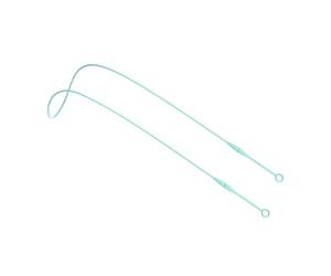 YIGZYCN Cable conector flexible que funciona con la mayoría de tapones para los oídos, resistente al desgaste, accesorio de cordón para los oídos