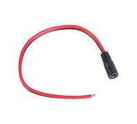 YIGZYCN Cable conector hembra CC de 5,5 x 2,1 mm, 14 AWG, para adaptador de carga de coche, luz LED, routers, cable de fuente de alimentación, 180 W, 16 A