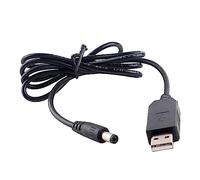 YIGZYCN Cable convertidor USB a DC5521 de 5 V a 5 V/9 V 12 V, ajuste de voltaje para lámpara LED, compatible con Bluetooth, cable convertidor de voltaje USB para routers, altavoces, luces LED y