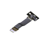 YIGZYCN Cable de cinta USB 3.2 de 20 pines tipo E a plano con agujero de tornillo macho a hembra, extensor de placa base USB macho a hembra