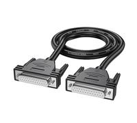 YIGZYCN Cable de extensión DB25 de 50 cm a 10 m de largo para computadoras e impresoras, 26 AWG, D-SUB, conectores de 25 pines, cable de equipo de investigación
