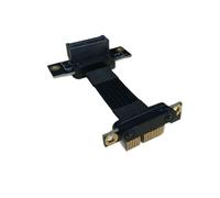 YIGZYCN Cable elevador flexible PCIe4.0 1X que mejora la integridad de las señales para dispositivos de alta computación