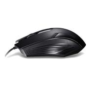 YIGZYCN Cable ergonómico de 3 botones ópticos de 1200 DPI para ordenador portátil de sobremesa con cable de 110 cm de longitud