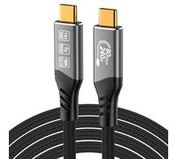 YIGZYCN Cable USB 4 compatible con versiones anteriores con datos de 80 Gbps, carga de 240 W, 8K a 120 Hz para pantallas