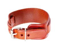 YIGZYCN Cadena de muñeca ajustable de cuero retro punk de doble capa con cierre de hebilla para mujeres y hombres, ajustable, gótico, punk, unisex, talla única, como se describe