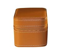 YIGZYCN Caja de reloj individual de cuero para San Valentín, hombres y mujeres, reloj de pulsera, almacenamiento para estuche de viaje