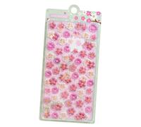 YIGZYCN Calcomanías decorativas realistas en relieve de flores 3D para sala de estar, dormitorio, decoración de pared para habitación de niños