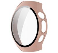 YIGZYCN Carcasa protectora de pantalla para reloj inteligente con película de vidrio para reloj 5 de 42 mm, a prueba de arañazos