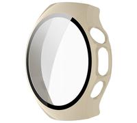 YIGZYCN Carcasa protectora de pantalla para reloj inteligente con película de vidrio para reloj 5 de 42 mm, a prueba de arañazos