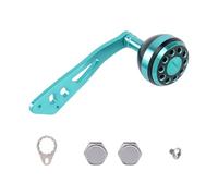 YIGZYCN Carrete de pesca individual, carretes de baitcasting, mango de potencia, empuñaduras giratorias, agarre de brazo basculante de aluminio, pesca individual para agua dulce y salada