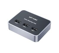 YIGZYCN Centro de control USB para computadora, acción eficiente de teclado con arrastre de archivos Harbors Metal Plan Meet Device Data Transfer Center