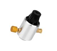 YIGZYCN Cilindros de estufa de campamento, regulador de presión de baja presión, adaptador de control de regulador ajustable, fácil de instalar, cartuchos, adaptadores de cilindros, salida estable