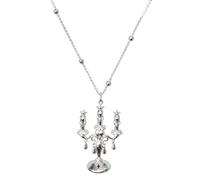 YIGZYCN Collar con colgante de estrella de tono y cadena de aleación con regalos de cumpleaños ajustables