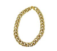 YIGZYCN Collar de cadena dorada brillante para mascotas, accesorio de joyería de moda para cachorros, gatitos, fotografía, eventos, disfraces, fiesta