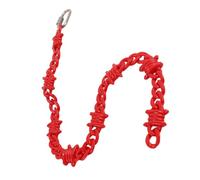 YIGZYCN Collar de espinas de cadena acrílica para hombre y mujer, hip hop, punk, gargantilla de púas, colgante, cadena de clavícula, accesorio unisex