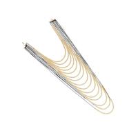 YIGZYCN Collar moderno de múltiples hebras, longitud ajustable, cadena de cuello étnica y estilo, cadena de clavícula para uso diario