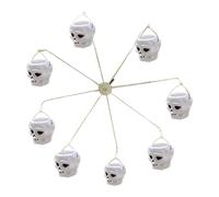 YIGZYCN Comedero giratorio para pájaros de Halloween en diseño de rueda giratoria, construcción de acero resistente, ideal para árboles y postes, estación de alimentación para pájaros