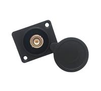 YIGZYCN Conector BNC hembra profesional con tapa protectora para dispositivos de sonido de cámara de vigilancia y sistemas coaxiales BNC hembra