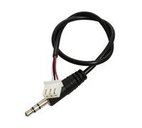 YIGZYCN Conectores auditivos fiables macho de 3,5 mm a hembra XH2.54 para transferencia estable de 30 cm para cable de smartphone a altavoz