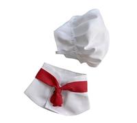 YIGZYCN Conjunto de disfraz de chef para perros y gatos, cosplay, Halloween, fiesta, cocina, ropa para mascotas para Halloween y eventos de cosplay