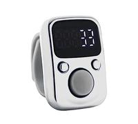YIGZYCN Contador de mano electrónico LED digital recargable, contador de oración, contador de oración, portátil, contador de números de avión, contador de análisis de laboratorio, contador de
